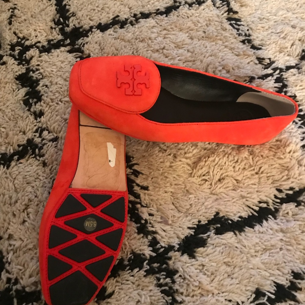 Orange Loafers